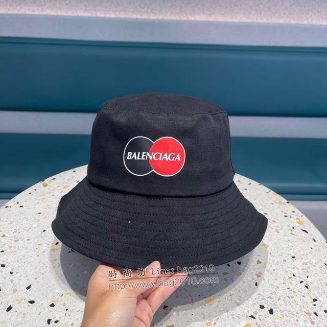 Balenciaga男女同款帽子 巴黎世家2021新款簡約風漁夫帽  mm1572